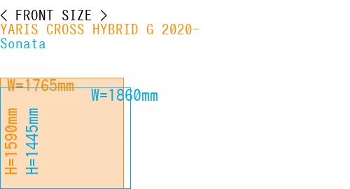 #YARIS CROSS HYBRID G 2020- + Sonata